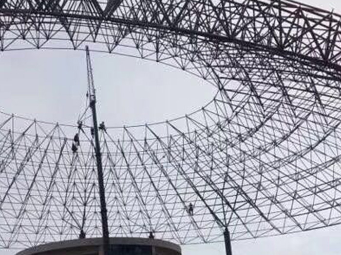 宁波篮球馆球形网架厂家价格